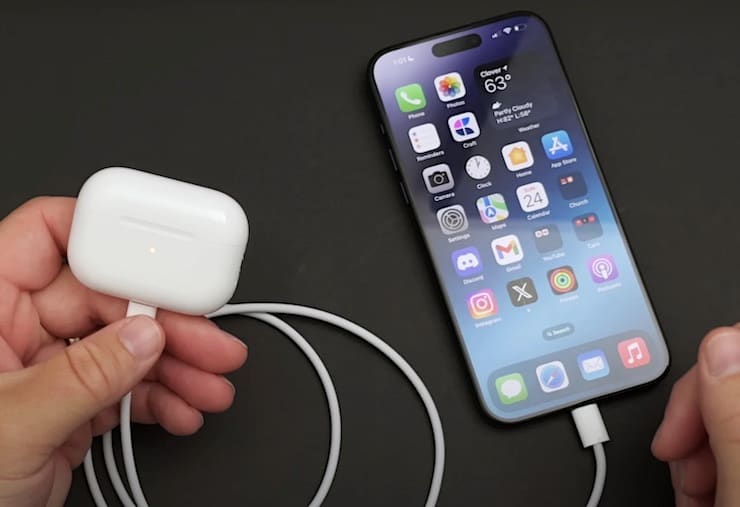 Charge other iPhone devices using USB-C